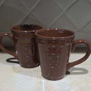 Debby Segura Sorrento Elegant Brown Stoneware Mug Set